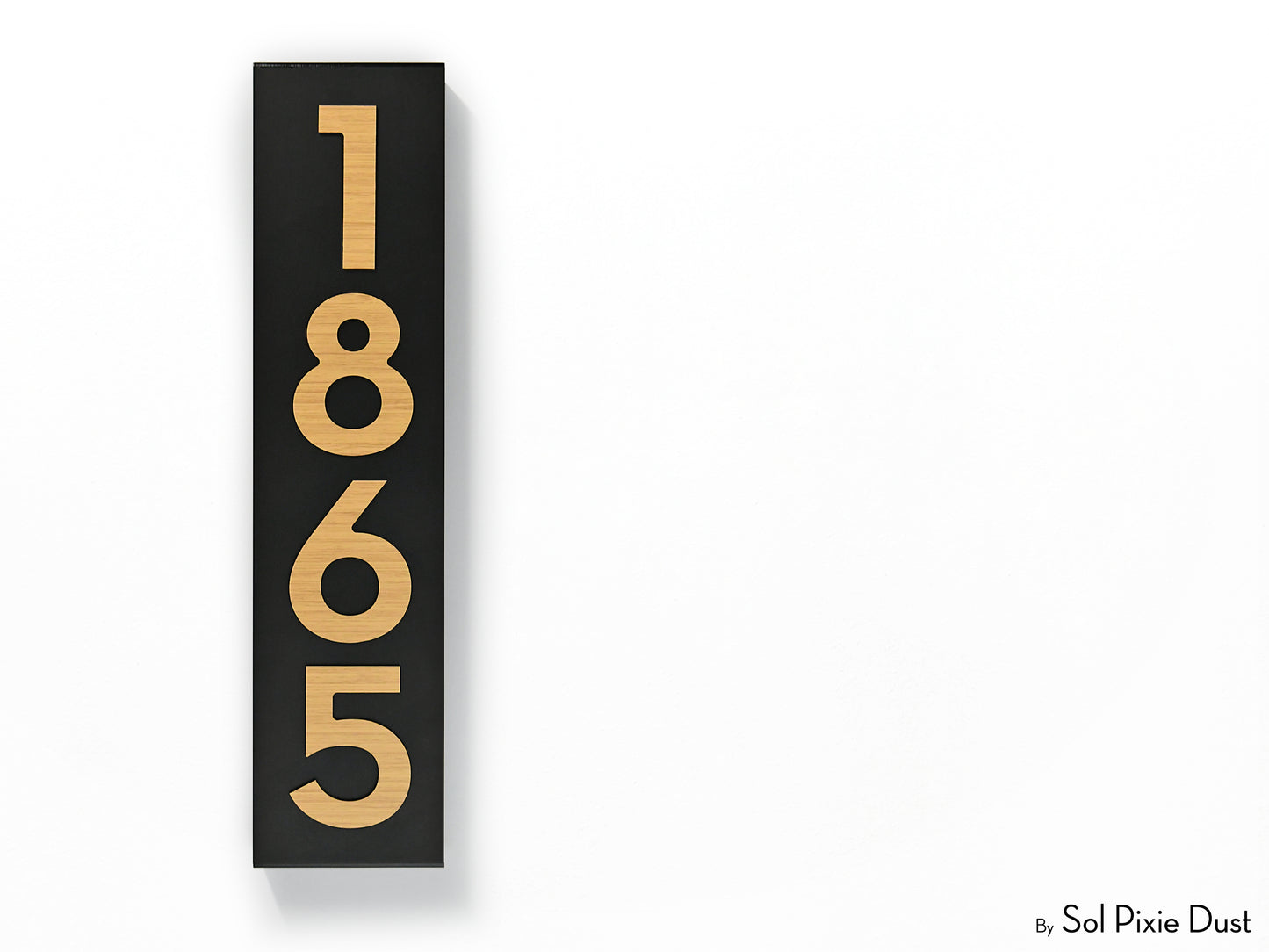 Hollow Aluminum Address Plaques - LED Signs