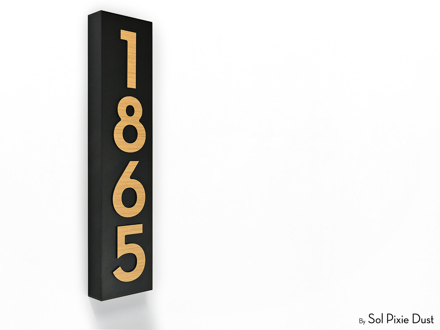 Hollow Aluminum Address Plaques - LED Signs