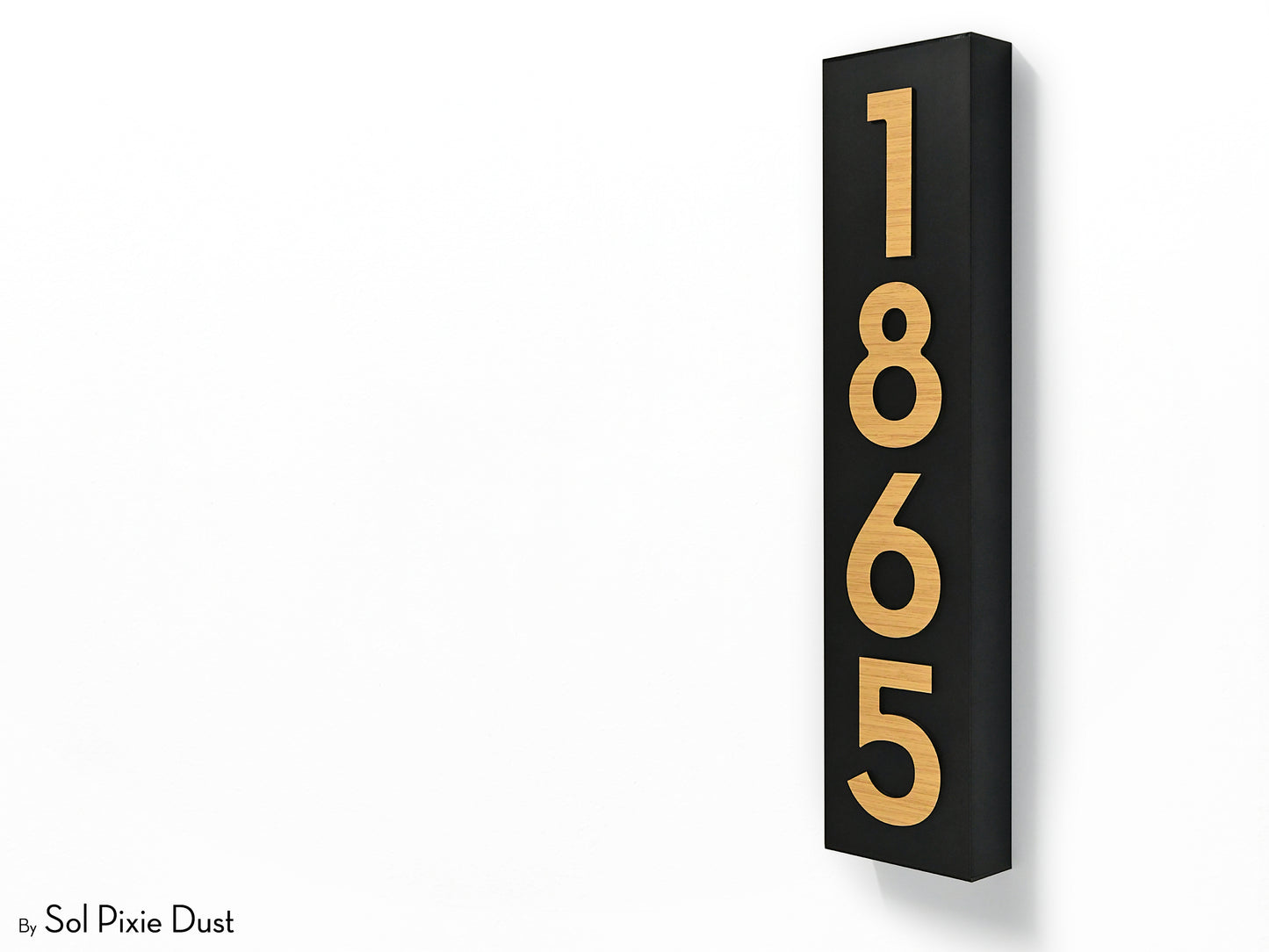 Hollow Aluminum Address Plaques - LED Signs