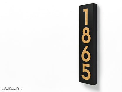Hollow Aluminum Address Plaques - LED Signs