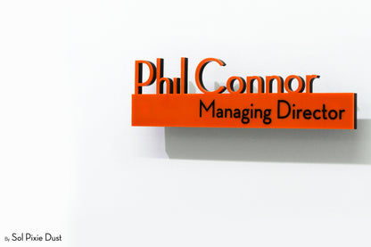 Door Name Signs / Office Door Plaque