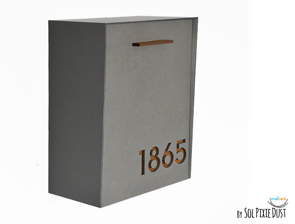 Modern Wall Mounted Mailbox Type 2
