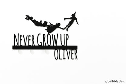 Wall Pegs and Racks - Custom Wall Hook Name