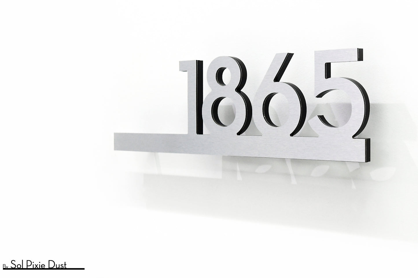 Underline House Numbers - LED Signs with Name / Address