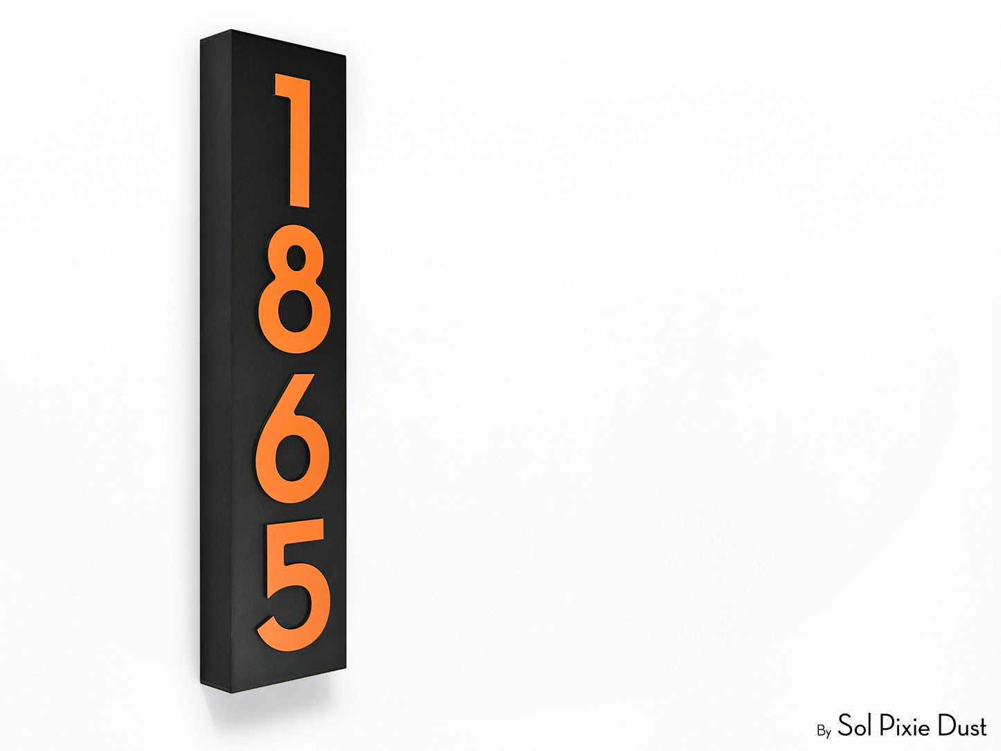 Hollow Aluminum Address Plaques - LED Signs
