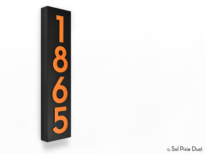 Hollow Aluminum Address Plaques - LED Signs