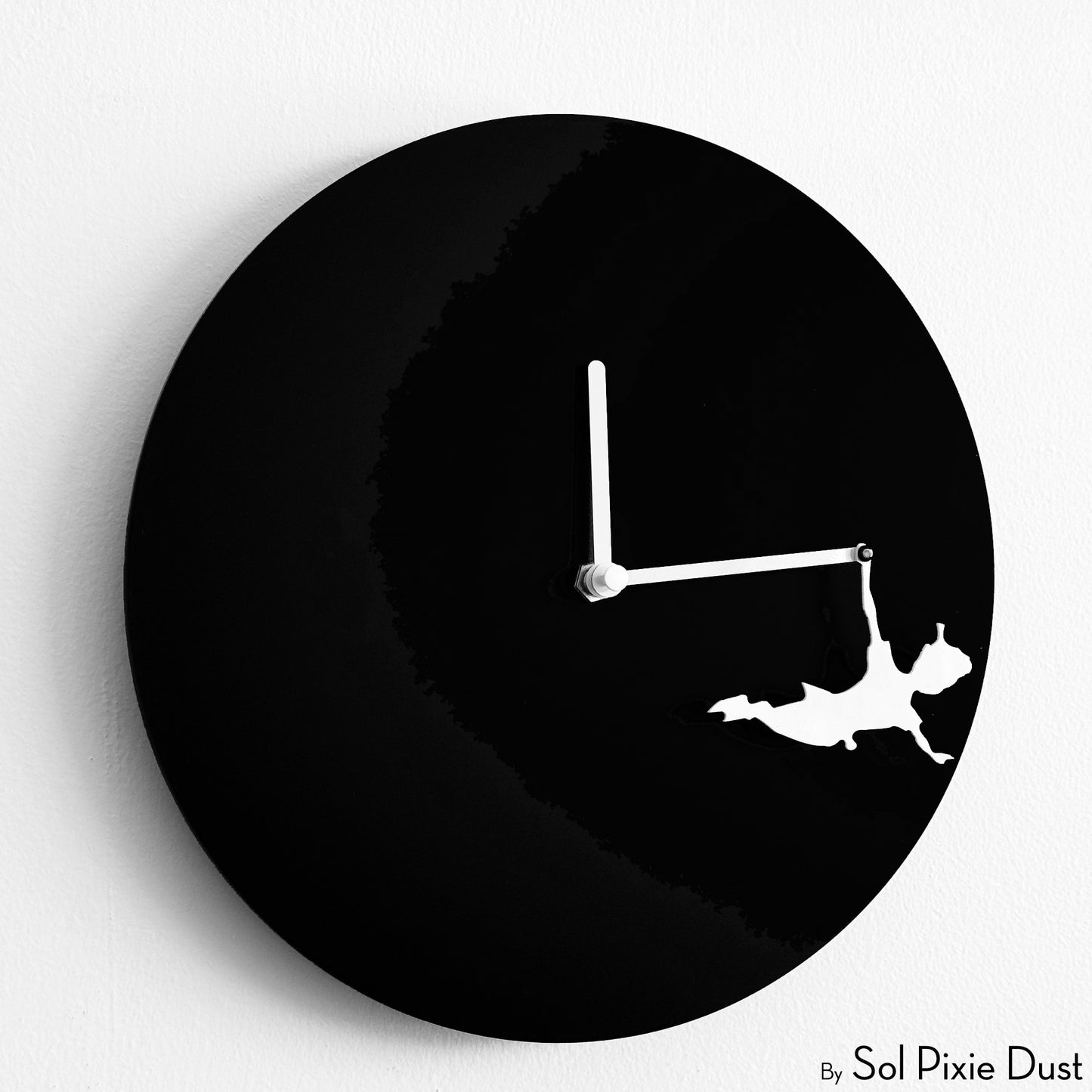 Hanging in Time Wall Clock