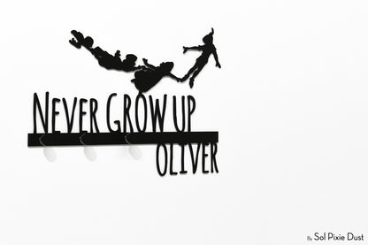 Wall Pegs and Racks - Custom Wall Hook Name