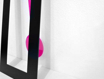 Bluntly Acrylic Grandfather Pendulum - Wall Clock / Table Clock