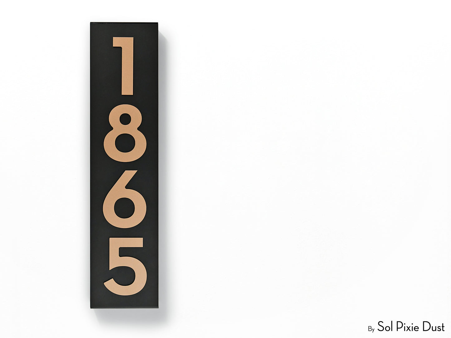 Hollow Aluminum Address Plaques - LED Signs