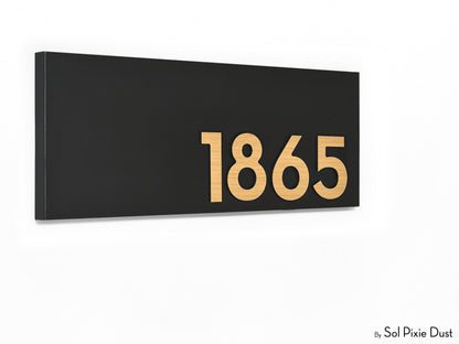 Hollow Aluminum Address Plaques - LED Signs