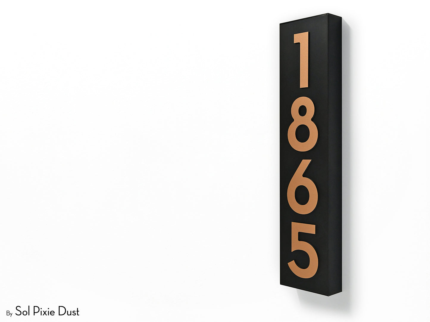 Hollow Aluminum Address Plaques - LED Signs