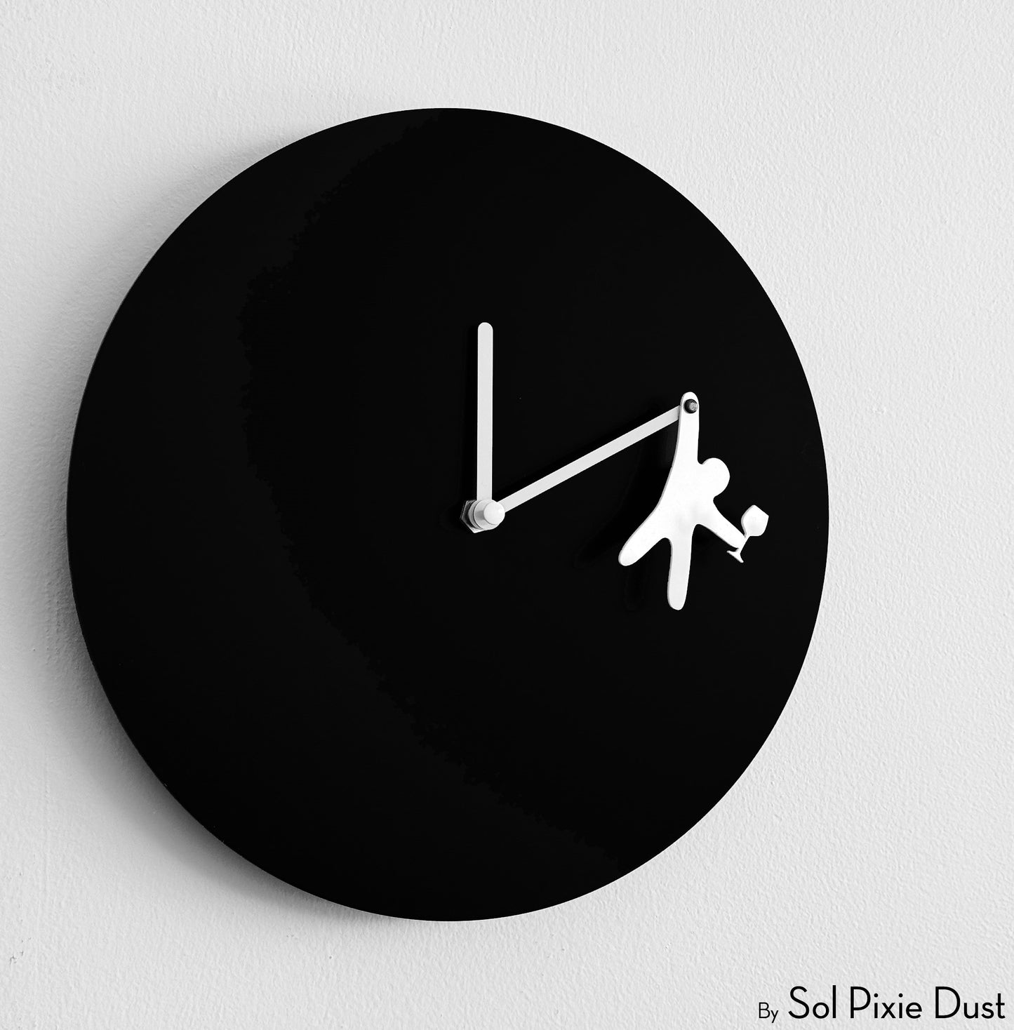 Hanging in Time Wall Clock