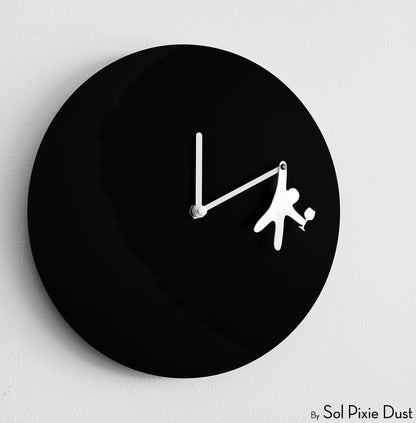 Hanging in Time Wall Clock