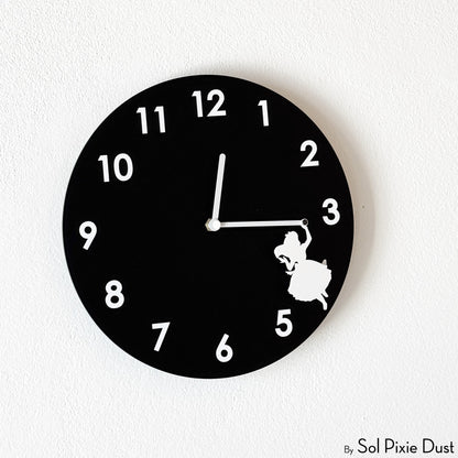 Hanging in Time Wall Clock