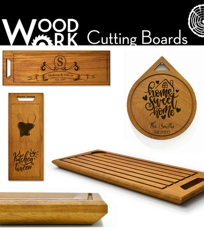 Wooden Chopping Board – Personalized