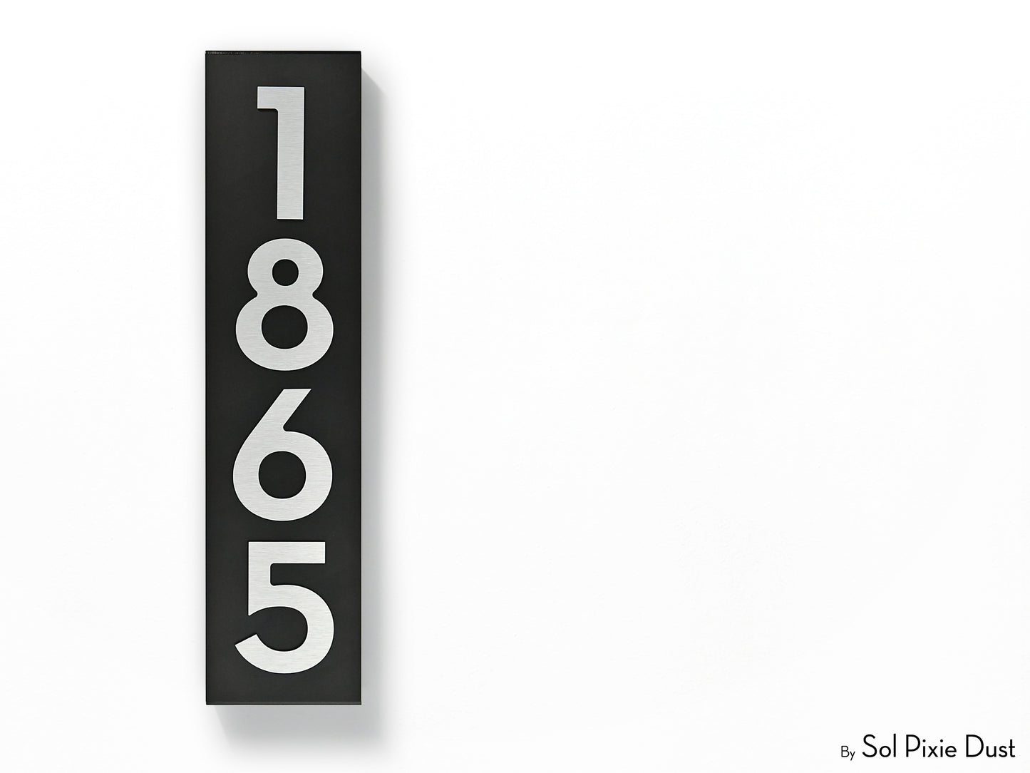 Hollow Aluminum Address Plaques - LED Signs