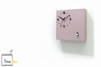 Time Box Modern Cuckoo Bird.  Cuckoo and Pendulum Wall Clock
