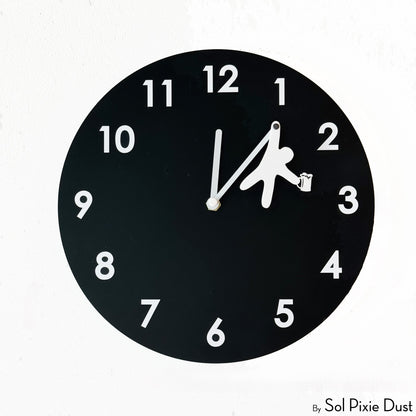 Hanging in Time Wall Clock