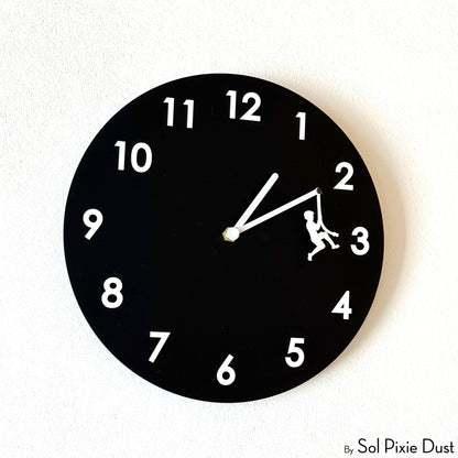 Hanging in Time Wall Clock