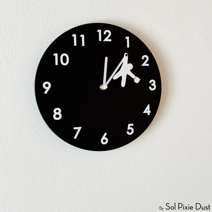 Hanging in Time Wall Clock