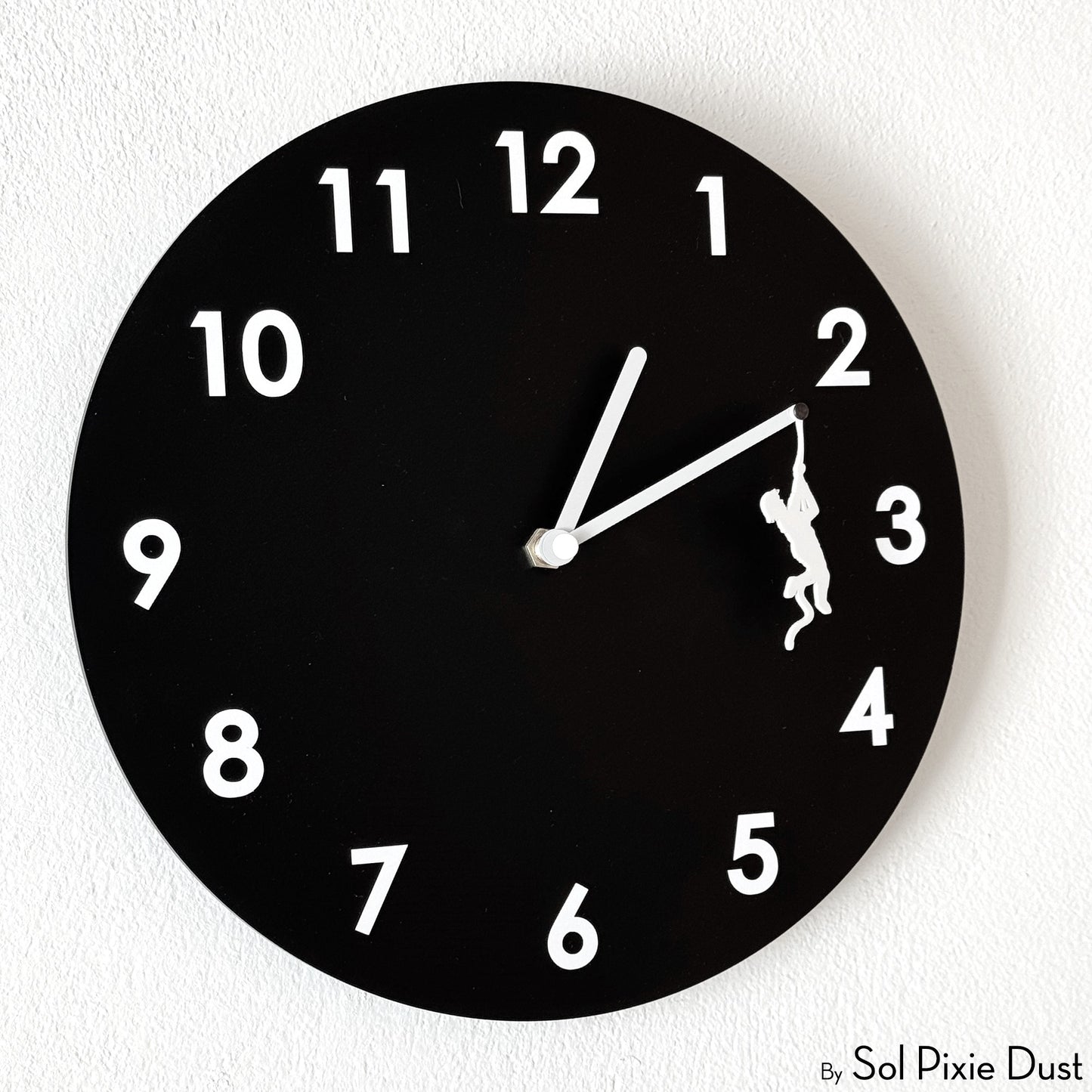 Hanging in Time Wall Clock