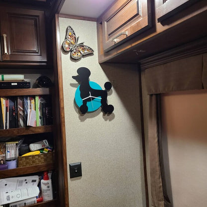 Cockapoo Wagging Tail Wall Clock