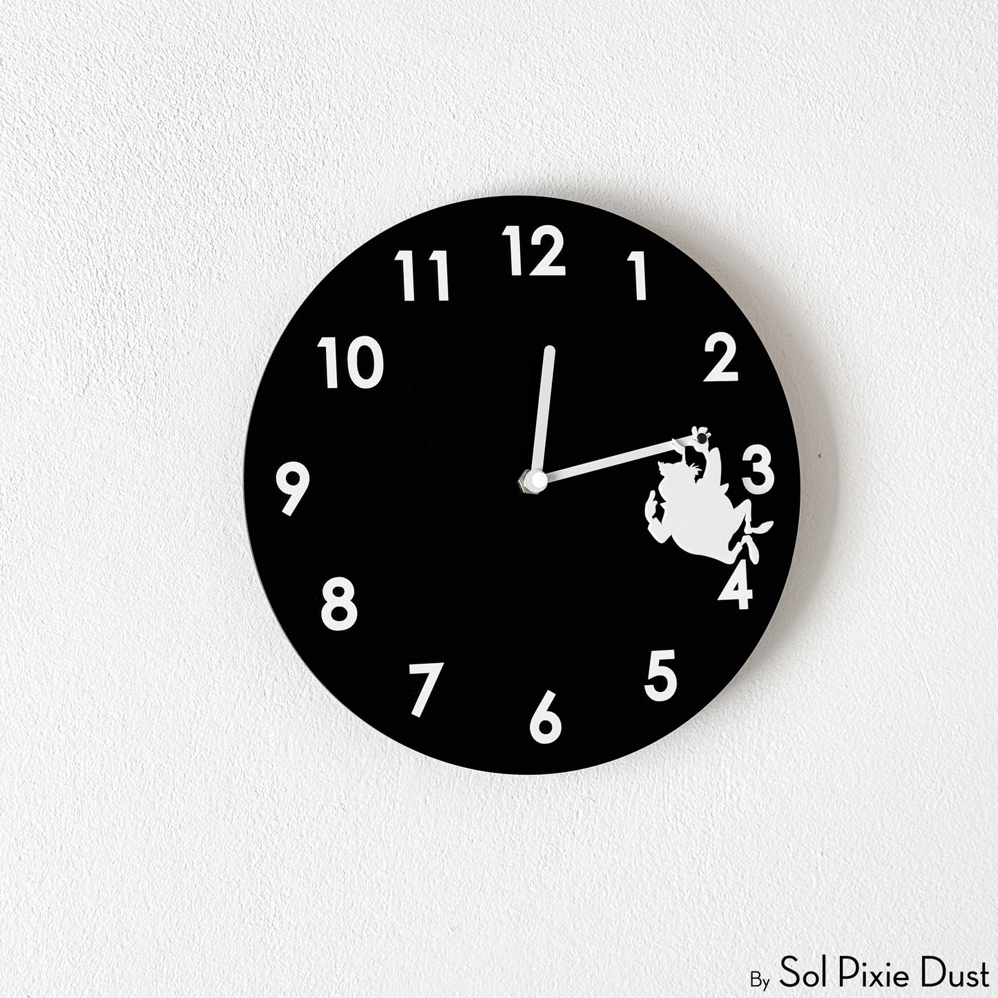 Hanging in Time Wall Clock