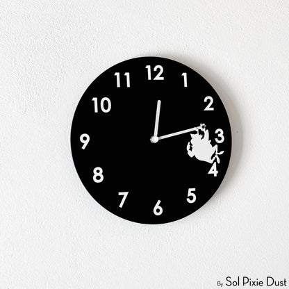 Hanging in Time Wall Clock