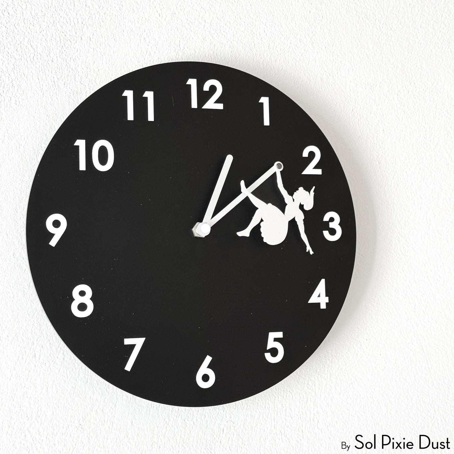 Hanging in Time Wall Clock