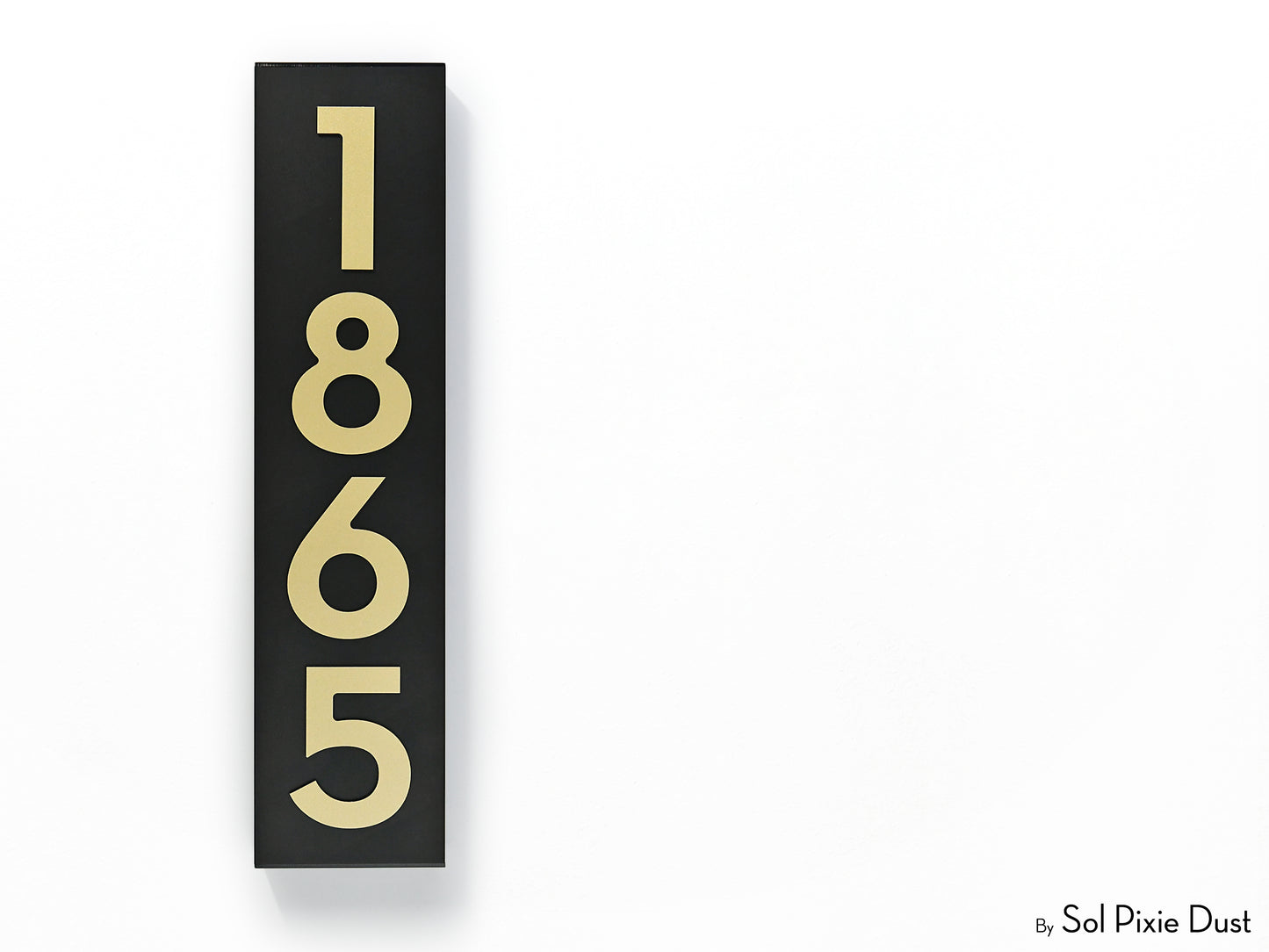 Hollow Aluminum Address Plaques - LED Signs