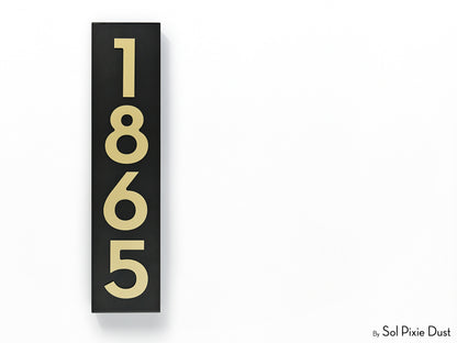 Hollow Aluminum Address Plaques - LED Signs
