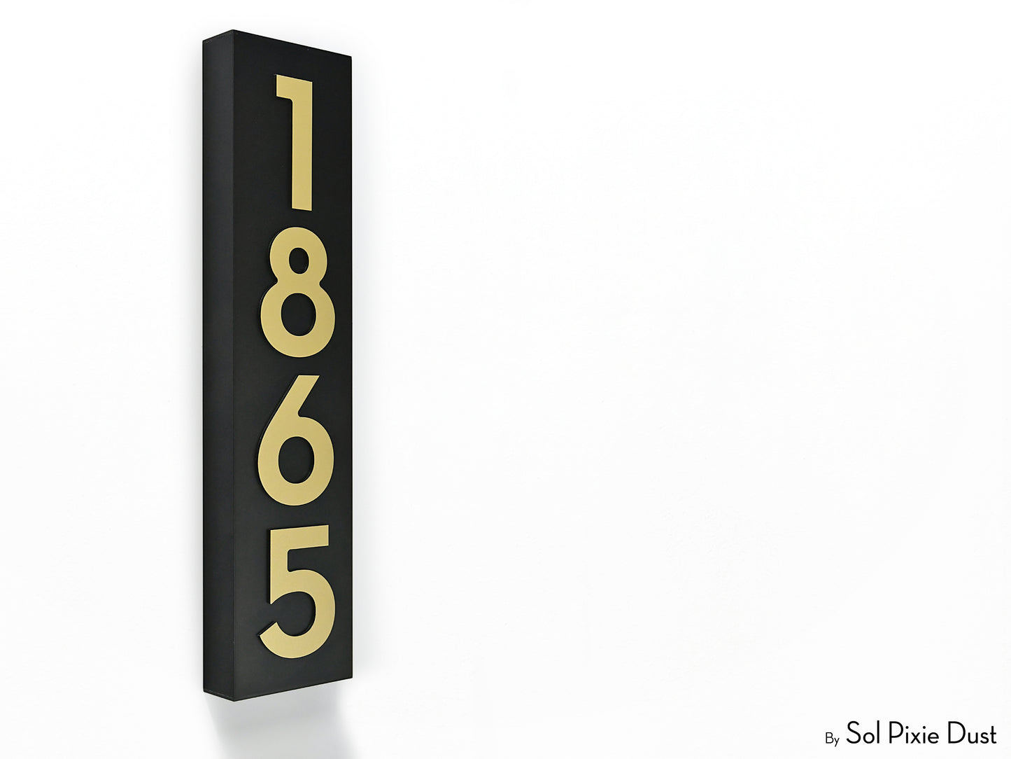 Hollow Aluminum Address Plaques - LED Signs