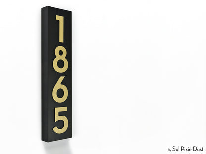 Hollow Aluminum Address Plaques - LED Signs