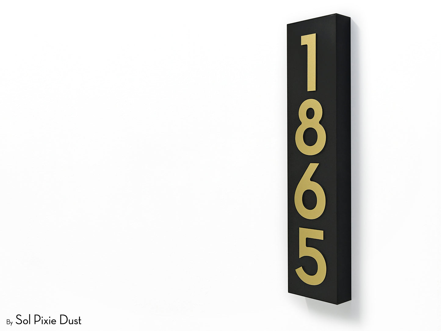 Hollow Aluminum Address Plaques - LED Signs