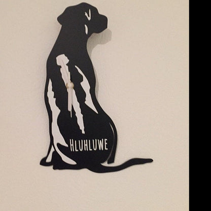 Dog Breed Silhouette Wall Clocks