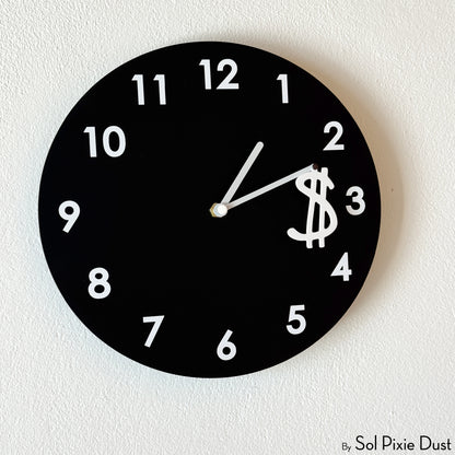 Hanging in Time Wall Clock