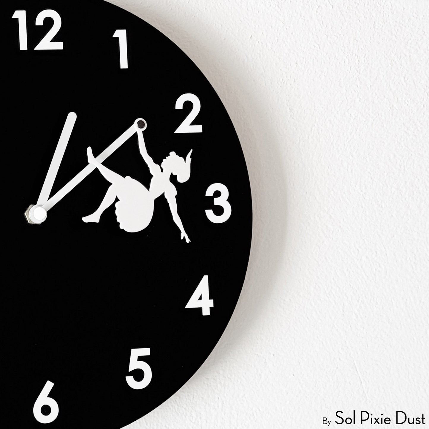 Hanging in Time Wall Clock