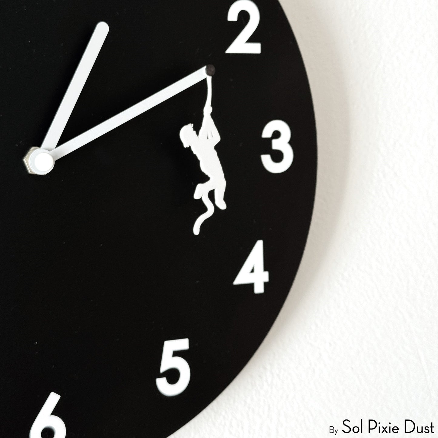 Hanging in Time Wall Clock