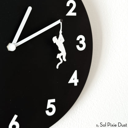Hanging in Time Wall Clock