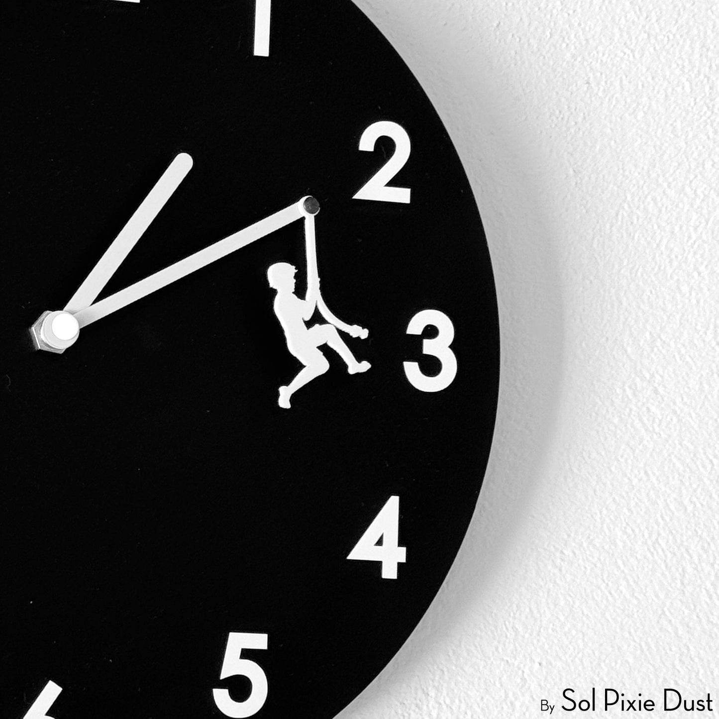 Hanging in Time Wall Clock