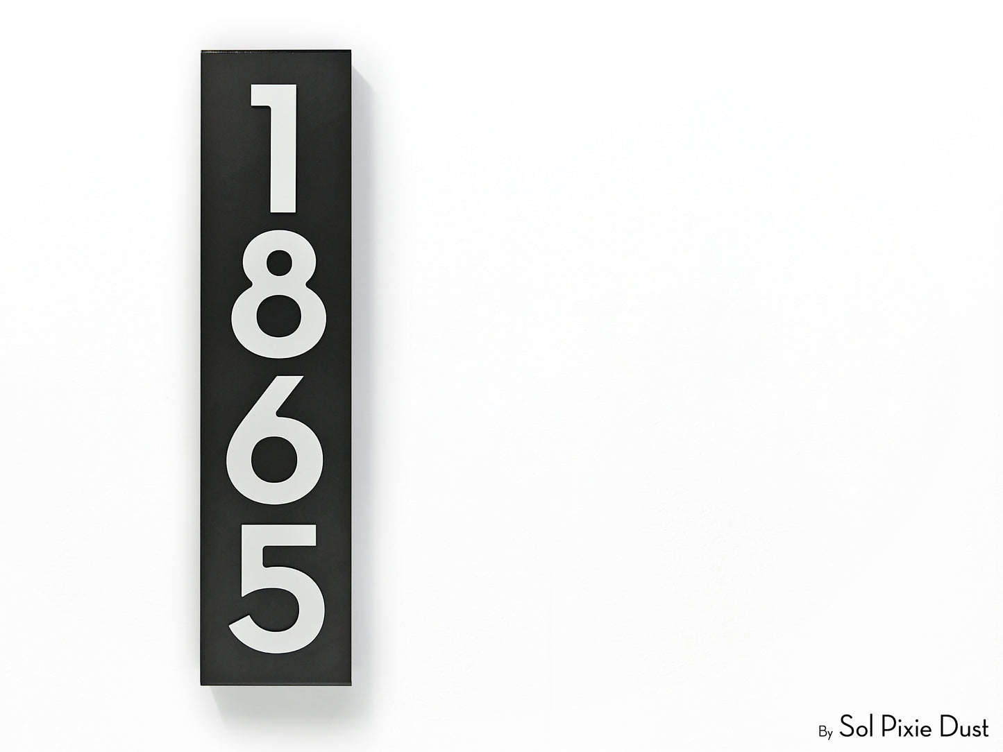 Hollow Aluminum Address Plaques - LED Signs