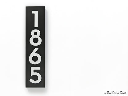 Hollow Aluminum Address Plaques - LED Signs