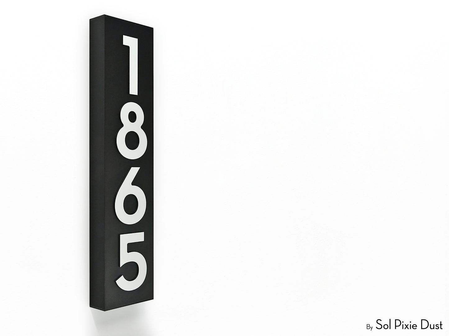 Hollow Aluminum Address Plaques - LED Signs