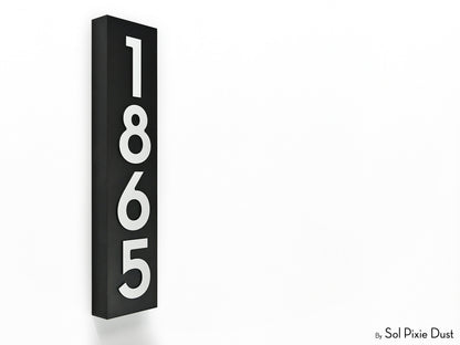 Hollow Aluminum Address Plaques - LED Signs