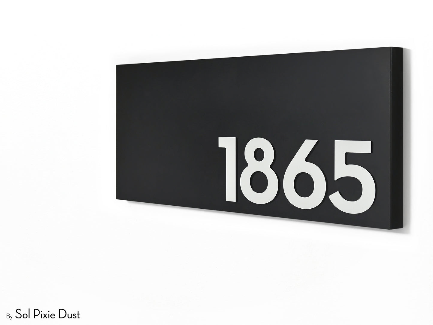 Hollow Aluminum Address Plaques - LED Signs