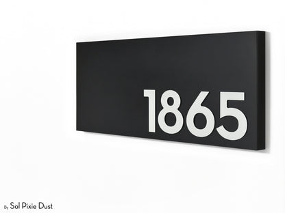 Hollow Aluminum Address Plaques - LED Signs