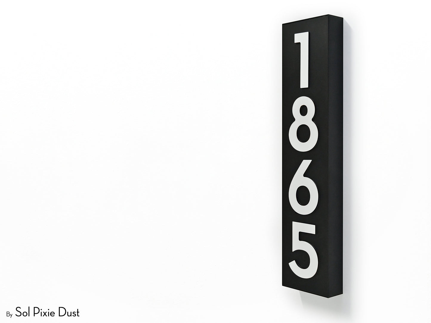 Hollow Aluminum Address Plaques - LED Signs