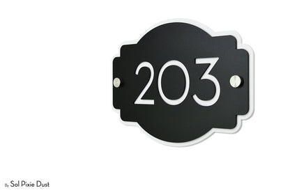 Acrylic Address Plaque - Signs