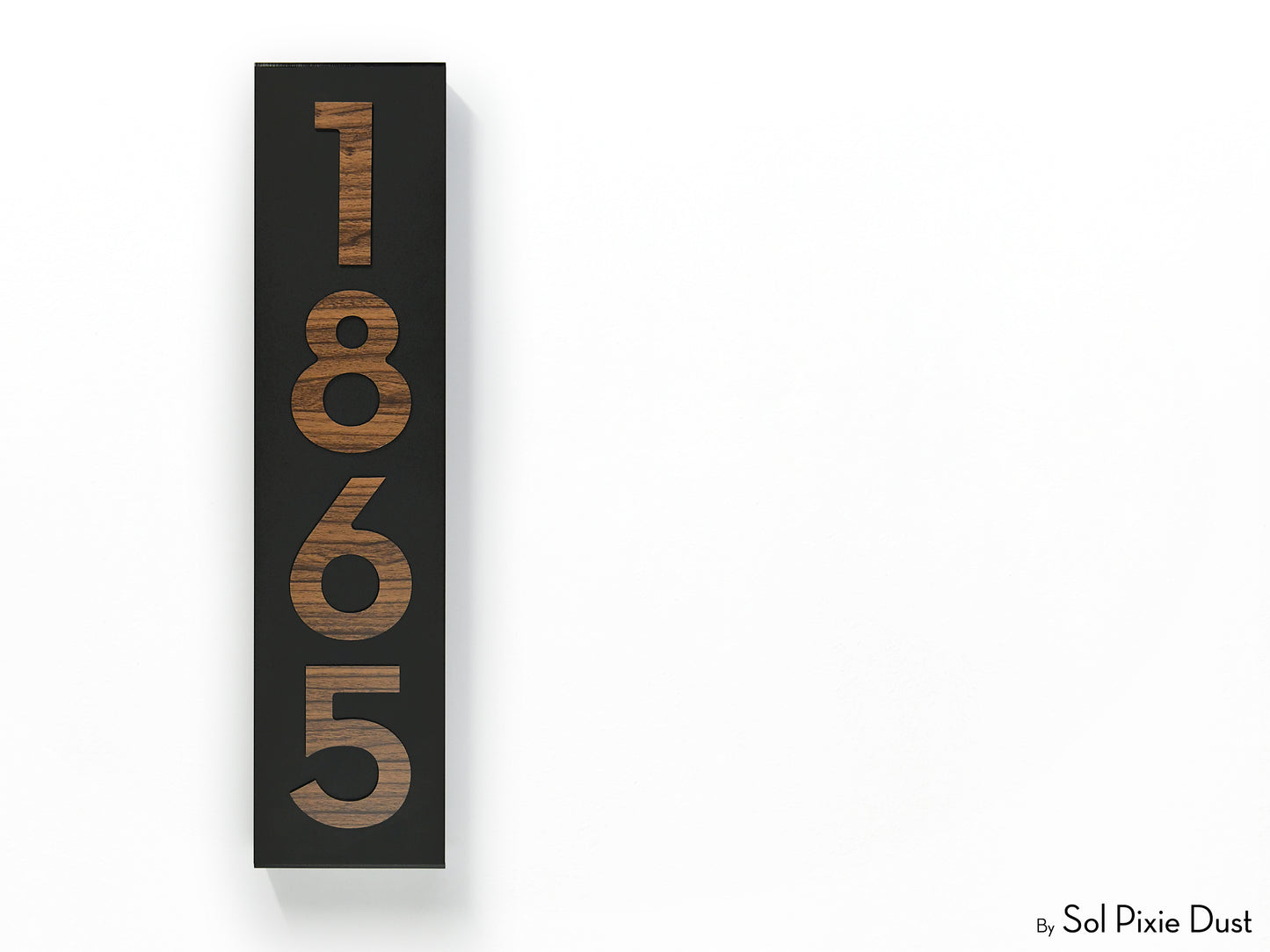 Hollow Aluminum Address Plaques - LED Signs